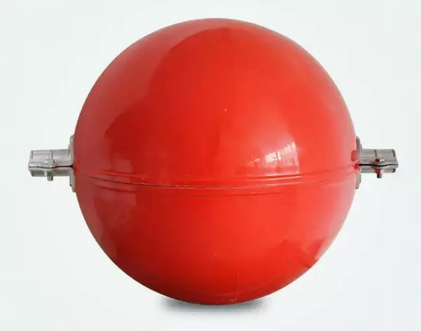 ШМ-ИМАГ-300-15,4-К - сигнальный шар маркер для ЛЭП, 15,4 мм, 300 мм, красный